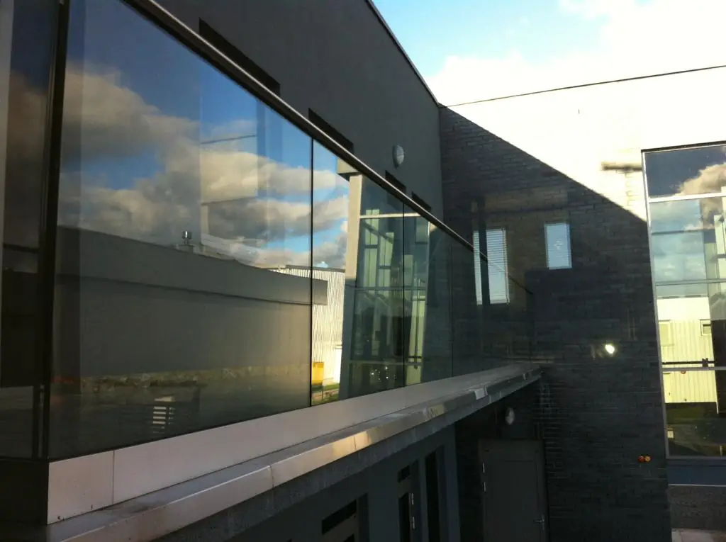 Glass balustrade